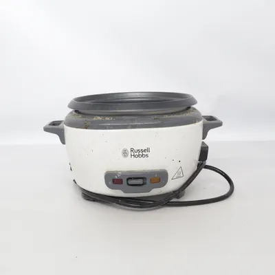 Rice cooker (White, Gray) from Russell Hobbs