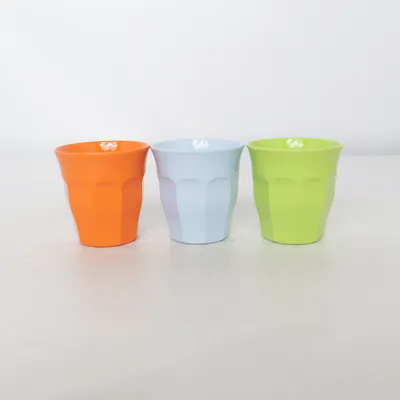 Drinkglas (Blauw, Oranje, Groen) van Rice