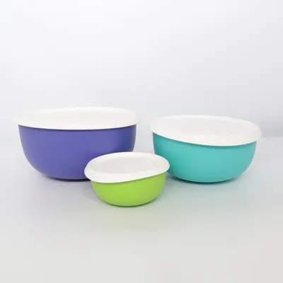 Skål (Lila, Vit) från Tupperware