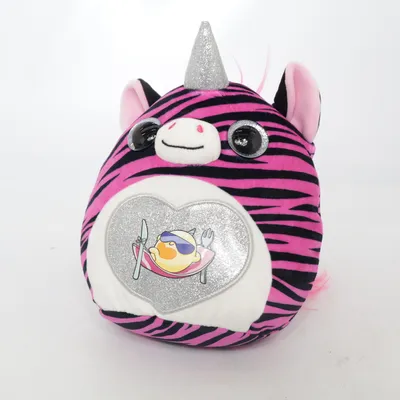 Peluche (Rose, Noir, Argent) de Zuru Polyester, Polyuréthane