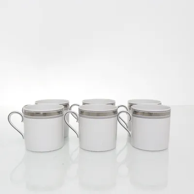 Espressokopp (Vit, Silverfärgad) från Hutschenreuther