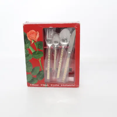 Bestick (Silverfärgad, Guldfärgad, Röd)