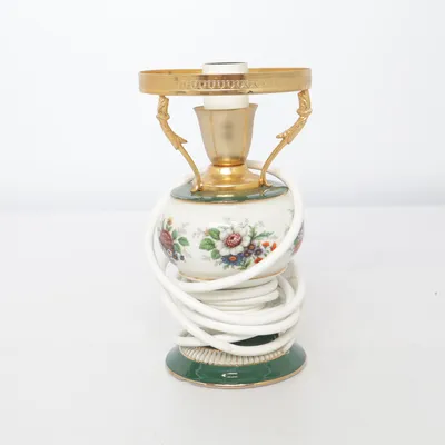 Pied de lampe (Blanc, Multicolore)