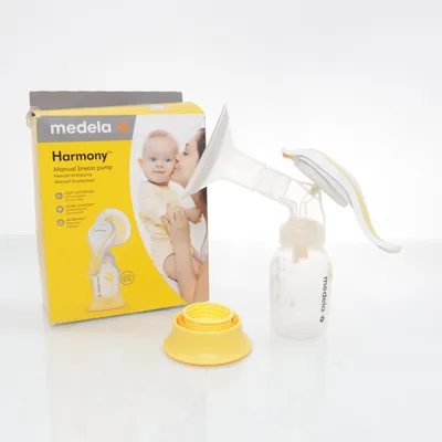 Bröstpump (Vit, Gul) från Medela