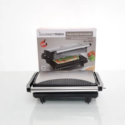 Table grill (Black, Silver) from Gourmetmaxx