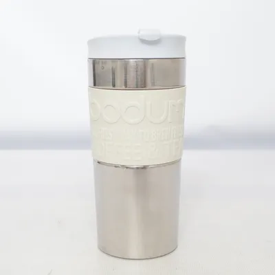 Tasse thermos (Argent, Blanc) de Bodum