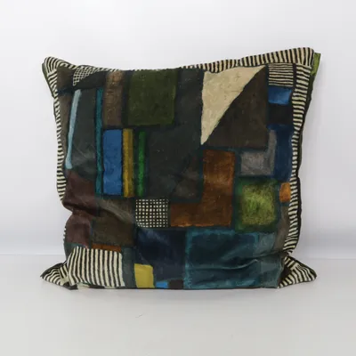 Cushion (Blue, Brown, Multicolored) from Designers Guild