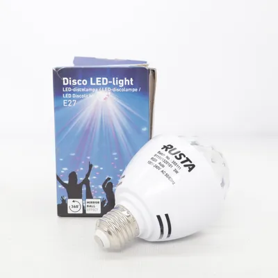 Lumière de disco (Blanc, Transparent) de Rusta