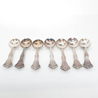 Teaspoon (Silver, Multicolored)