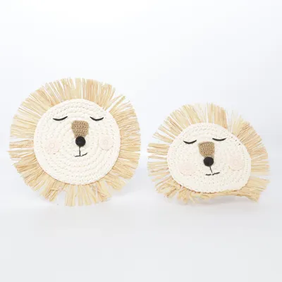 Väggdekoration (Beige, Rosa)