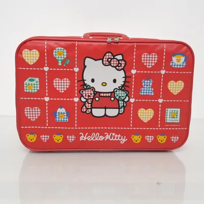 Resväska (Röd, Flerfärgad) från Hello Kitty
