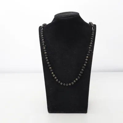 Necklace (Black) Unknown metal