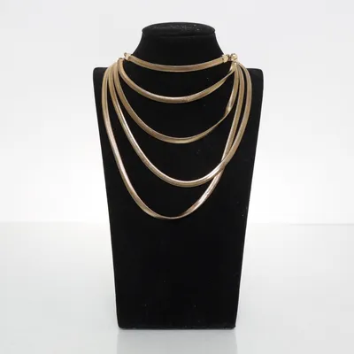Halsband (Guldfärgad) från Snö of Sweden Okänd metall