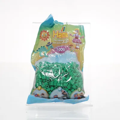 Plastic beads (Green) from Hama