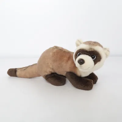 Soft toy (Brown, Black, White) from Uni-Toys