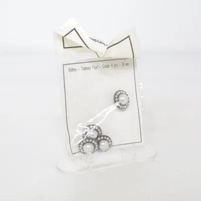 Buttons (Diamond Pearl) from Go Handmade