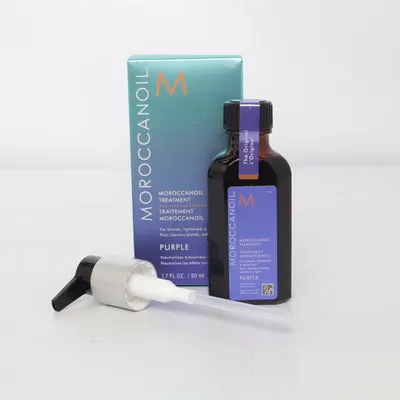 Huile capillaire (Moroccanoil Treatment Purple) de Moroccanoil