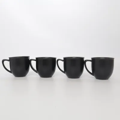 Mugg (Svart) från Höganäs Keramik