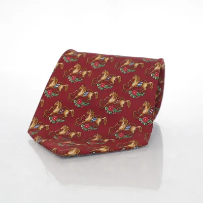 Slips (Röd, Flerfärgad) från Salvatore Ferragamo Silke