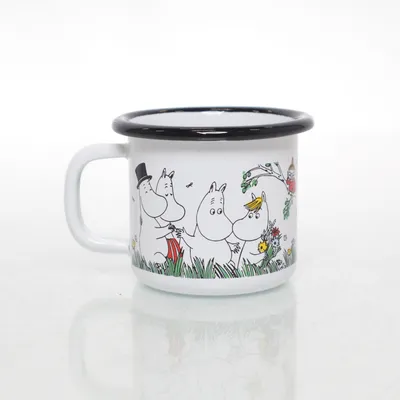 Mugg (Vit, Svart, Flerfärgad) från Muurla