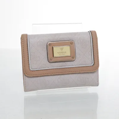 Wallet (Beige, Multicolored) from Guess