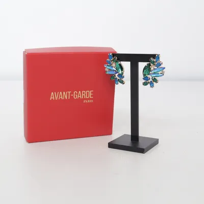 Earrings (Blue, Green, Multicolored) from Avantgarde Unknown metal