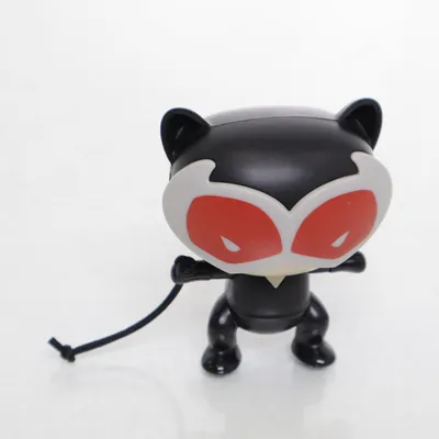 Leksaksfigur (Svart, Röd, Vit) från DC Comics