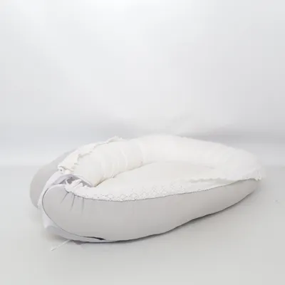 Nid de bébé (Blanc, Gris) de Babynest