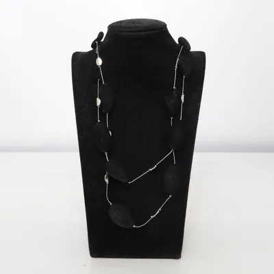 Necklace (Black, Silver) from Liberty Woman Unknown metal