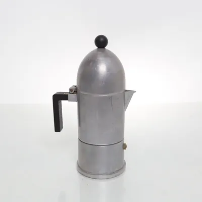 Perkolator (Silverfärgad, Svart) från Alessi