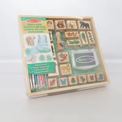 Speelgoed (Stamp-A-Scene Rain Forest) van Melissa & Doug