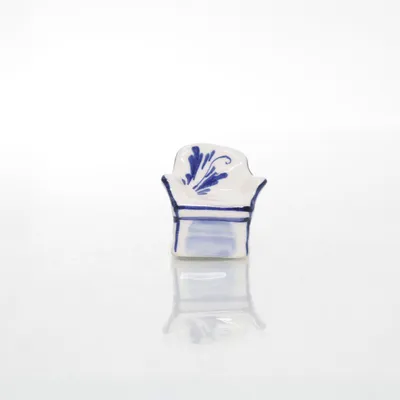 Figur (Weiß, Blau)