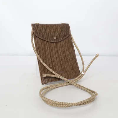 Telefoontasje (Bruin) van Ann Kurz