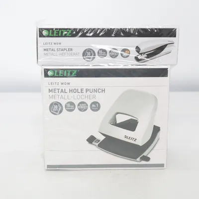 Perforatrice (Wow Locher und Heftgerät) de Leitz