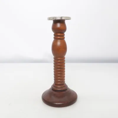 Candlestick (Brown, Silver) from IKEA
