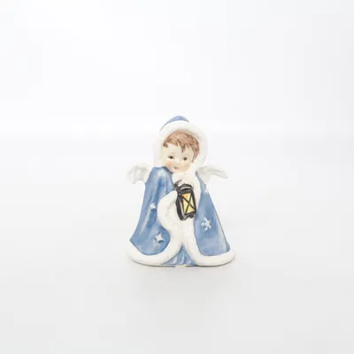 Figurin (Blå, Vit) från Goebel