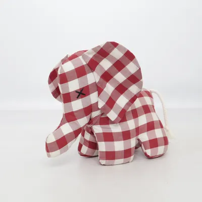 Soft toy (Red, White) from Tavolinchen Cotton