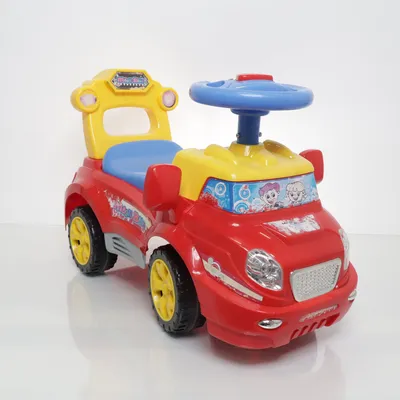 Gåbil (Röd, Gul, Blå) från Baby Baby