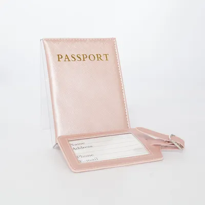 Protège passeport (Rose)