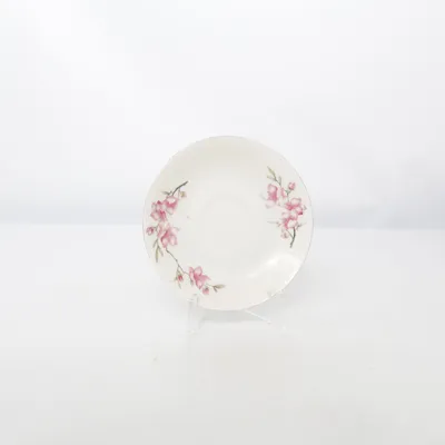 Small plate (White, Pink)