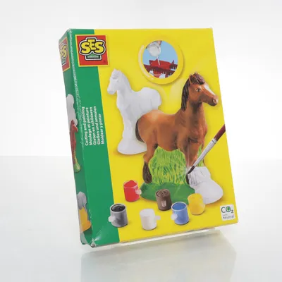 Pyssel (Gips gjutning - häst ) från Ses-Creative