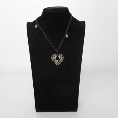 Collier (Noir, Argent) de Pearls for Girls Métal inconnu