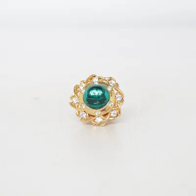 Pins (Or, Turquoise) Métal inconnu
