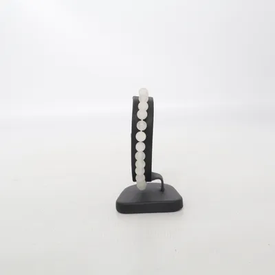 Armband (Vit) Okänd metall, Bärnsten