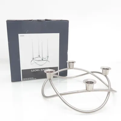 Kandelaar (Zilver) van Georg Jensen