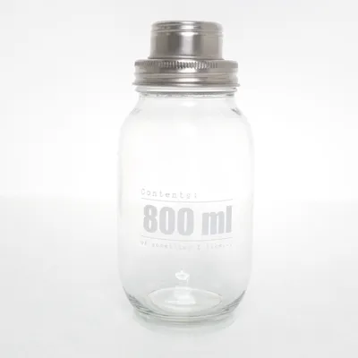 Burk (Transparent, Silverfärgad)