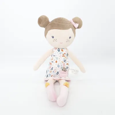 Dukke (Hvid, Flerfarvet) fra Little Dutch Polyester