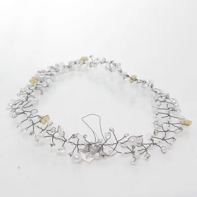 Hårsmycke (Vit, Flerfärgad) från Himla