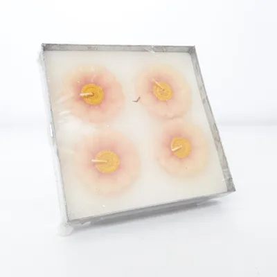 Bougie chauffe-plat (Rose, Jaune, Blanc)
