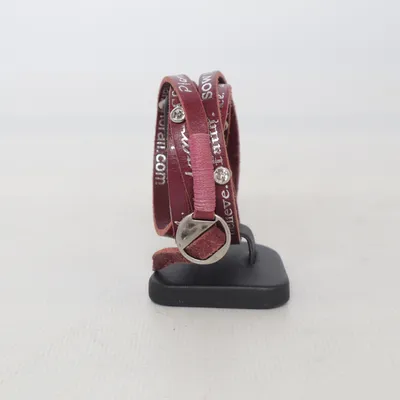 Bracelet (Red) from Dogeared Unknown metal